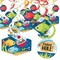 Big Dot of Happiness Let's Go Fishing - Fish Themed Birthday Party or Baby Shower Hanging Decor - Party Decoration Swirls - Set of 40